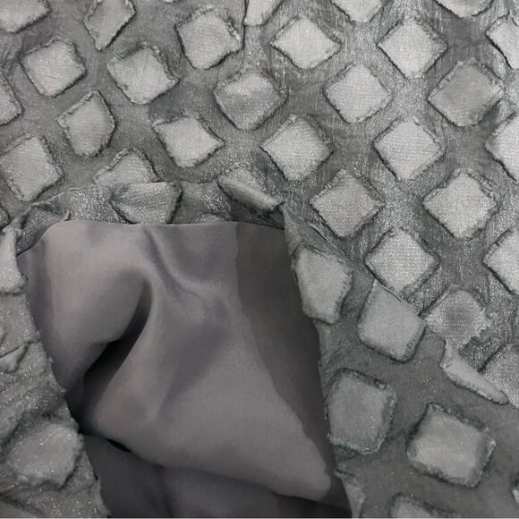 Anthropologie C/MEO Collective NWT Silver Geometric Shorts - Picture 5 of 9